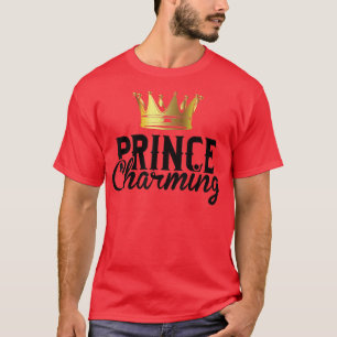 T-shirt Prince Charming Funny Fairy Tale Halloween Lazy Co
