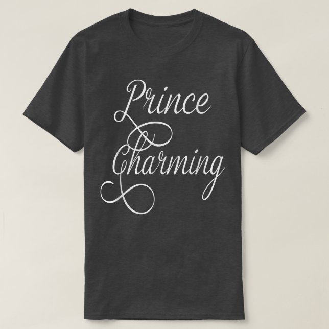 T-shirt PRINCE CHARMING  - Halloween Costume Gift  (Design devant)