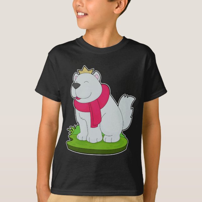 T-shirt Prince Chien Couronne (Devant)