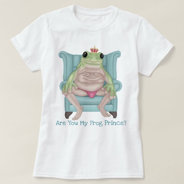 T-shirt Prince de grenouille (Design devant)