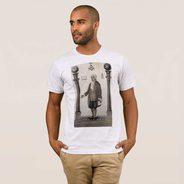 T-shirt Prince Hall (Devant entier)
