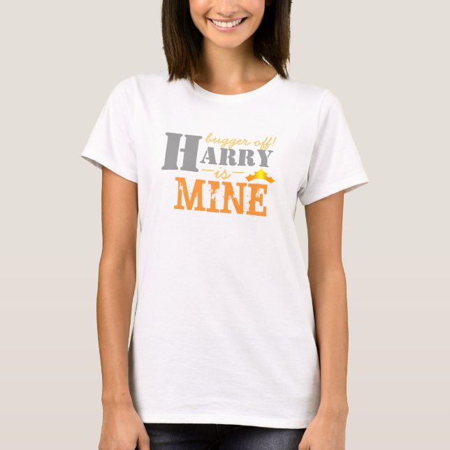T-shirt Prince Harry est chemise de mine (Devant)