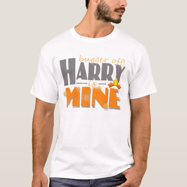 T-shirt Prince Harry est le mien (Devant)