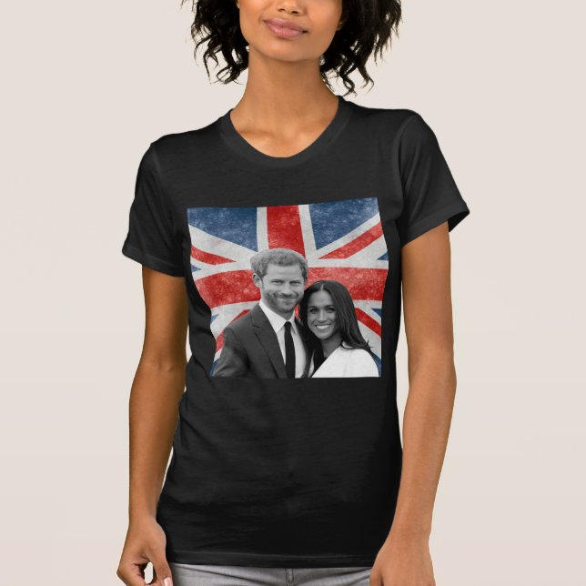 T-shirt Prince Harry et Meghan Markle (Devant)