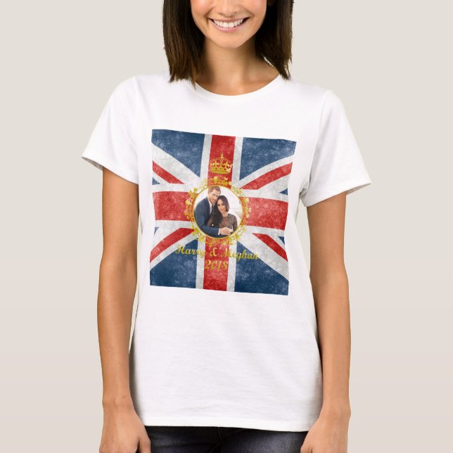 T-shirt Prince Harry et Meghan Markle (Devant)