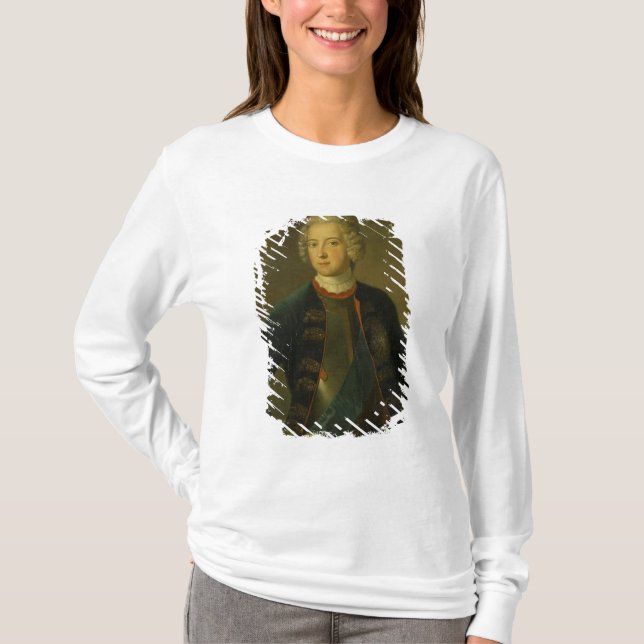 T-shirt Prince héritier Frederick II, 1728 (Devant)