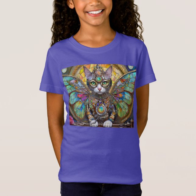 T-Shirt Prince Kitty Chat de la Brigade de l'Aile de Papil (Devant)