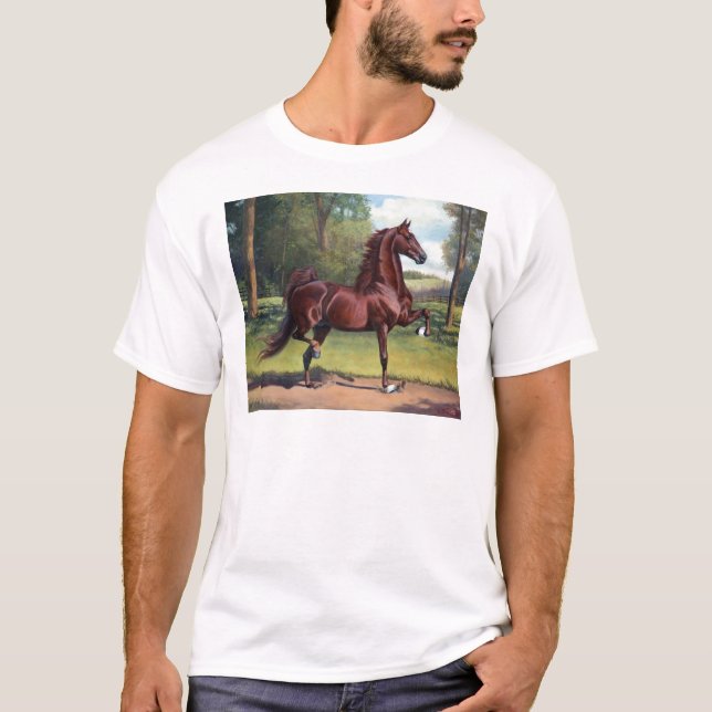 T-shirt Prince marchand de carte de travail par Jeanne (Devant)