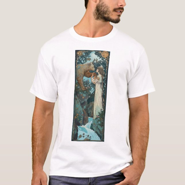 T-shirt Prince nordique | Maxfield Style Parrish Imprimer  (Devant)