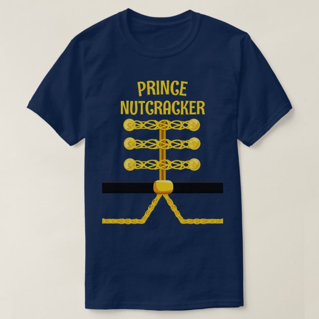 T-shirt PRINCE Nutcracker Correspondance de famille Noël (Design devant)