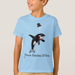 T-Shirt Prince Patches D'Orca T-Shirt pour enfants