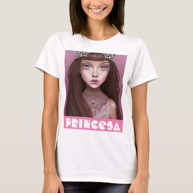 T-shirt princesa (Devant)