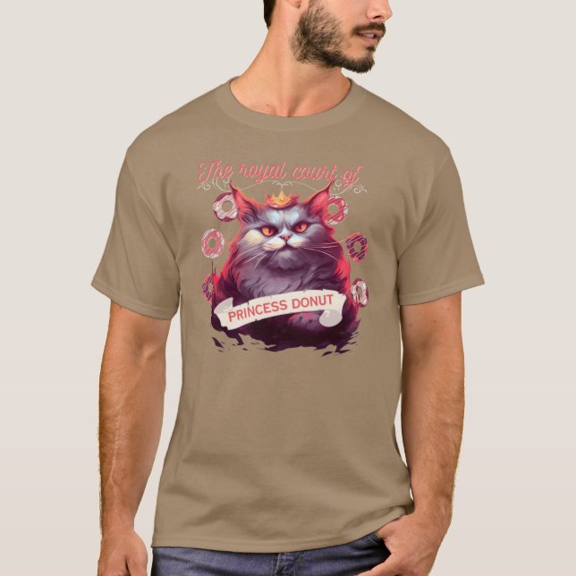 T-shirt Princess Donut from Dungeon Crawler Carl family re (Devant)