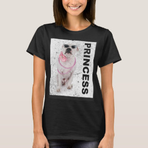 T-shirt Princess Femme Staffordshire Bull Terrier Staffi