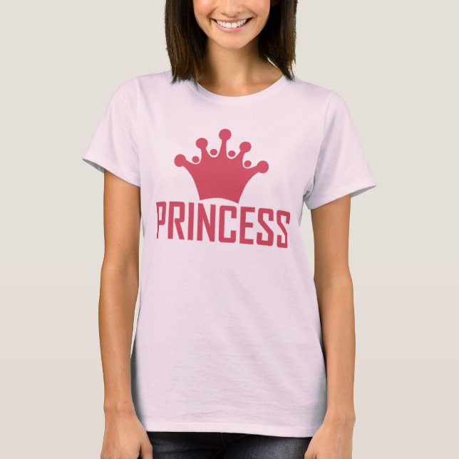 T-shirt PRINCESS Fun GRAPHIC Tee (Devant)