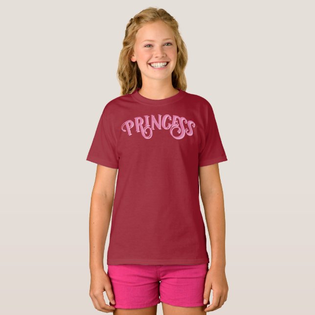 T-shirt princesse (Devant entier)