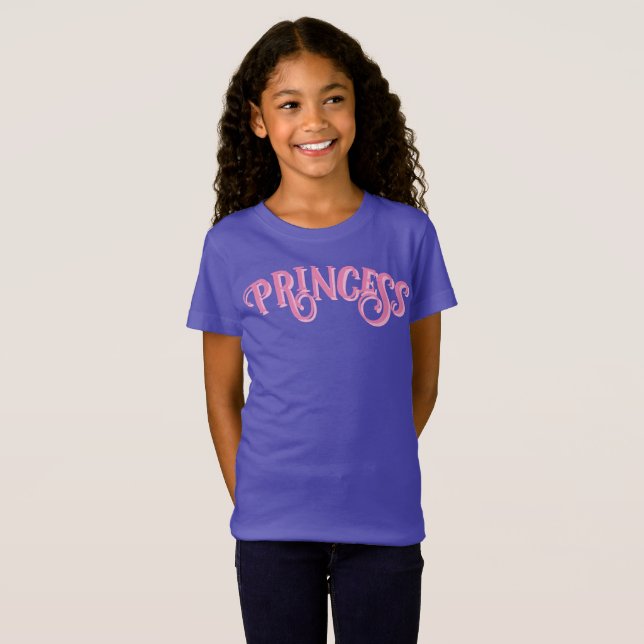 T-shirt princesse (Devant entier)