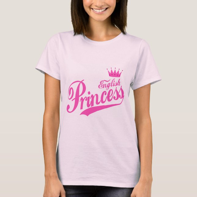 T-shirt Princesse anglaise (Devant)