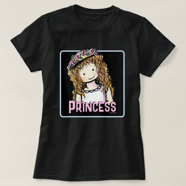T-Shirt Princesse Art (Design devant)