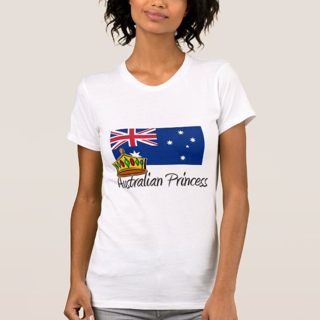 T-shirt Princesse australienne (Devant)