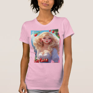 T-shirt Princesse aux fraises