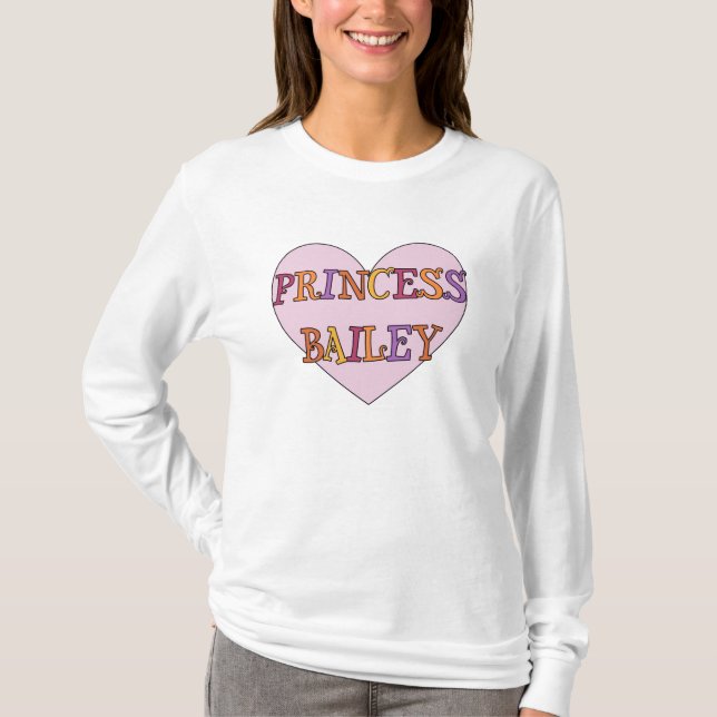 T-shirt Princesse Bailey Hoodie (Devant)