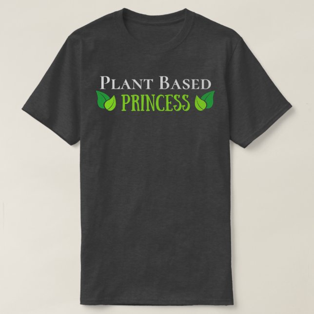T-shirt Princesse Basée Sur Le plante, Végétal (Design devant)
