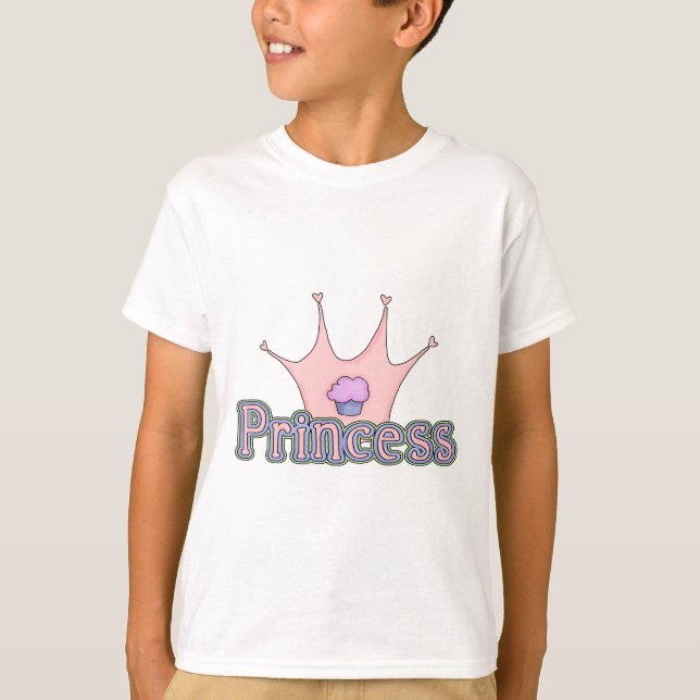 T-shirt Princesse bébé (Devant)