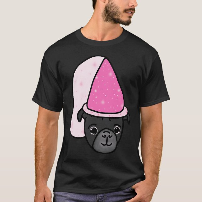 T-shirt Princesse Carlin noir (Devant)