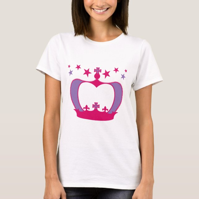 T-shirt Princesse Crown (Devant)