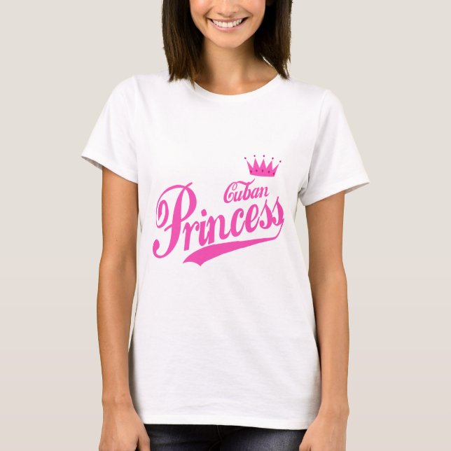 T-shirt Princesse cubaine (Devant)
