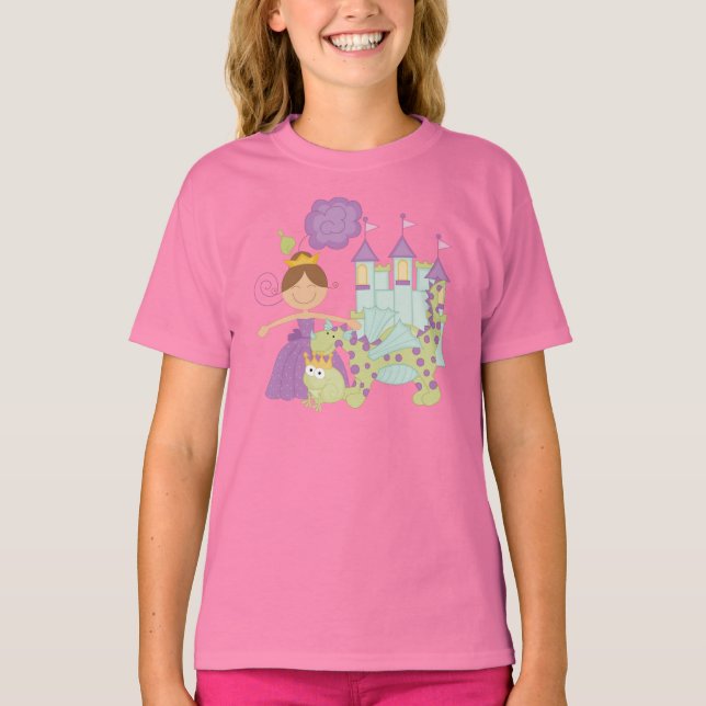 T-shirt Princesse de brune (Devant)