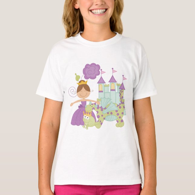T-shirt Princesse de brune (Devant)