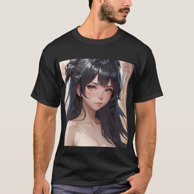 T-shirt princesse de fille anime (Devant)
