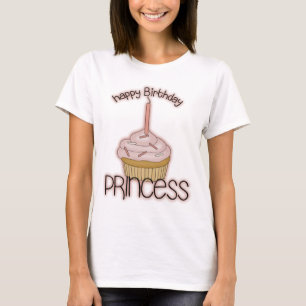 T-shirt Princesse de joyeux anniversaire