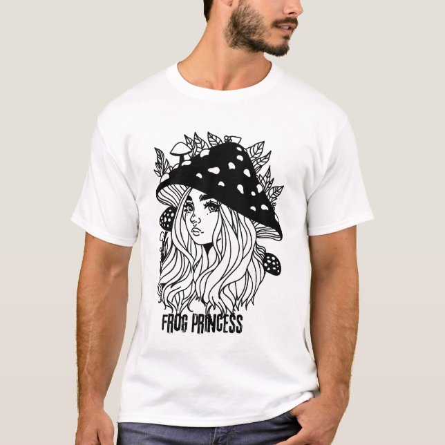 T-shirt Princesse de la grenouille (Devant)