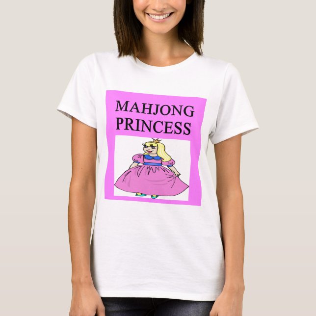 T-shirt Princesse de MAHJONG (Devant)