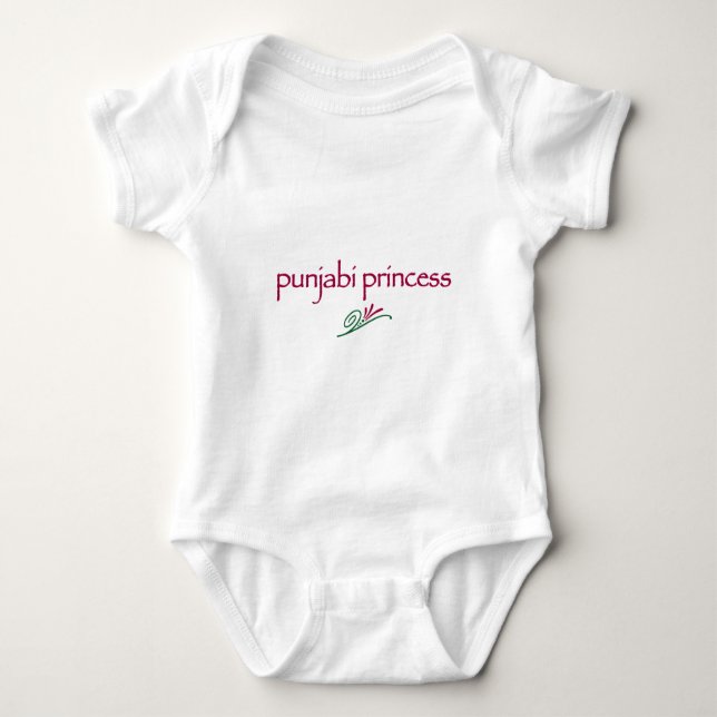 T-shirt Princesse de Punjabi (Devant)
