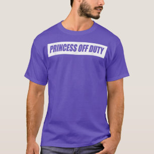 T-shirt Princesse de service civil Princesse Costume Disgu