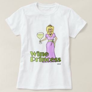 T-shirt Princesse de vin