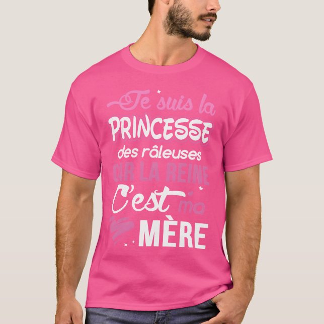 T-shirt Princesse des plaignants parce que la Reine est mo (Devant)