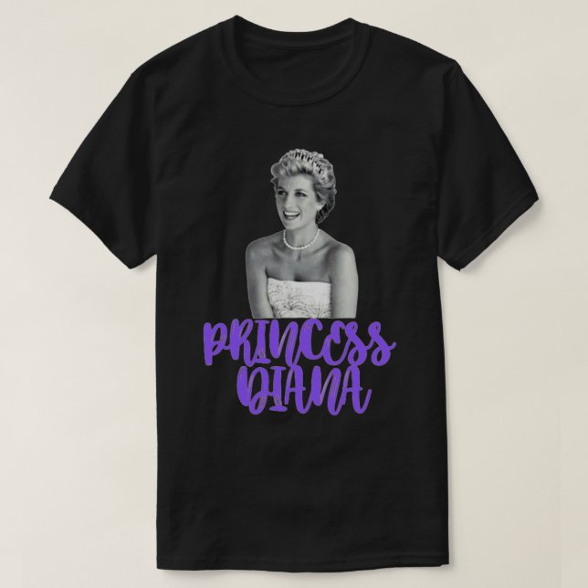 T-shirt Princesse Diana (Design devant)