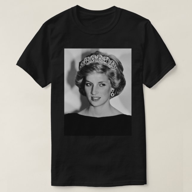 T-shirt Princesse Diana (Design devant)