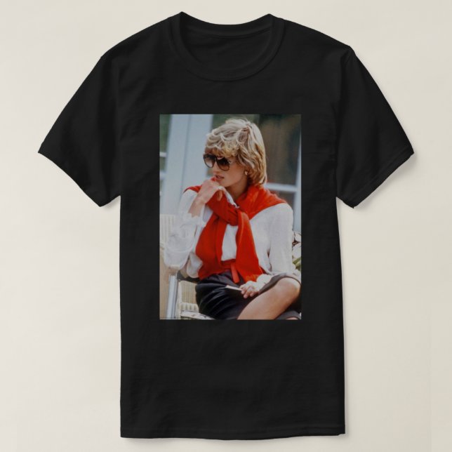 T-shirt Princesse Diana 1980 (Design devant)