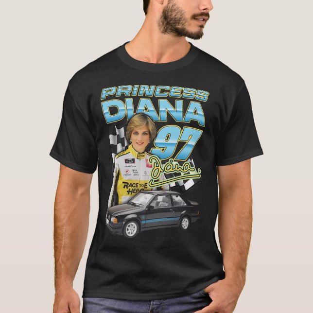 T-shirt Princesse Diana 97 (Devant)