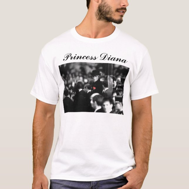 T-shirt Princesse Diana - Poppy (Devant)