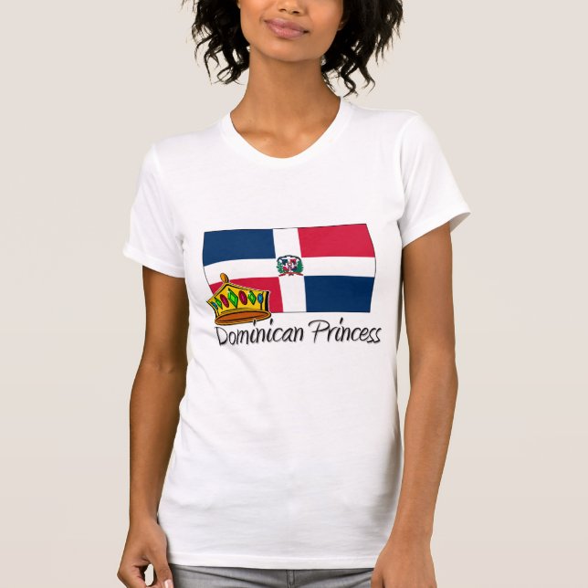 T-shirt Princesse dominicaine (Devant)
