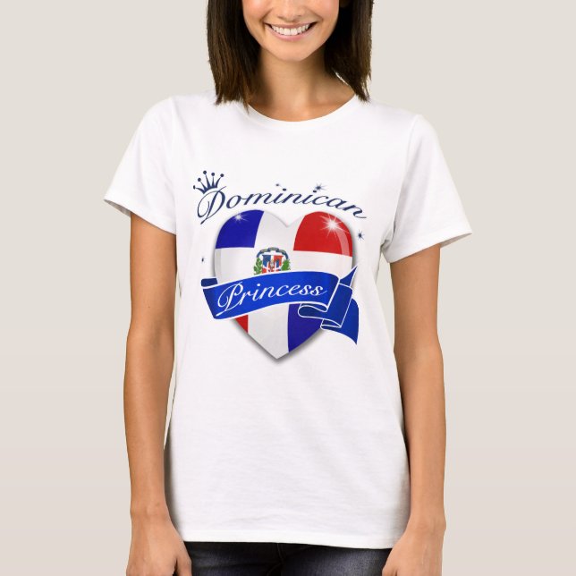 T-shirt Princesse dominicaine (Devant)