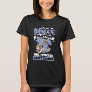 T-shirt Princesse drôle d'infirmière porte un hôpital d'in