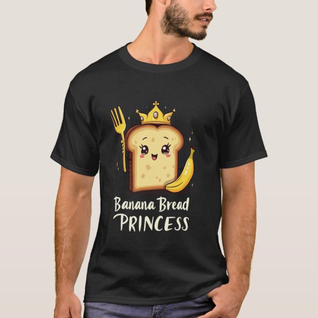 T-shirt Princesse du pain de banane (Devant)
